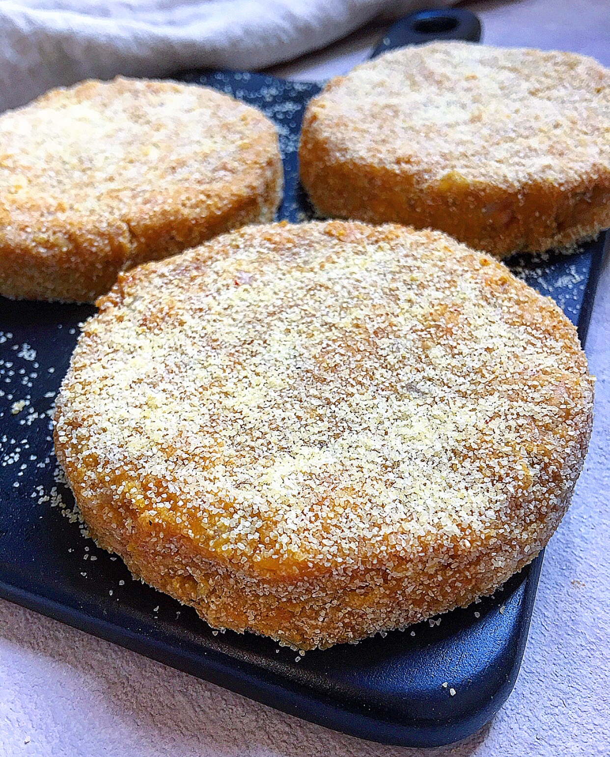 Thick, goey, crispy and flavourful Sweet Potato Burgers.
