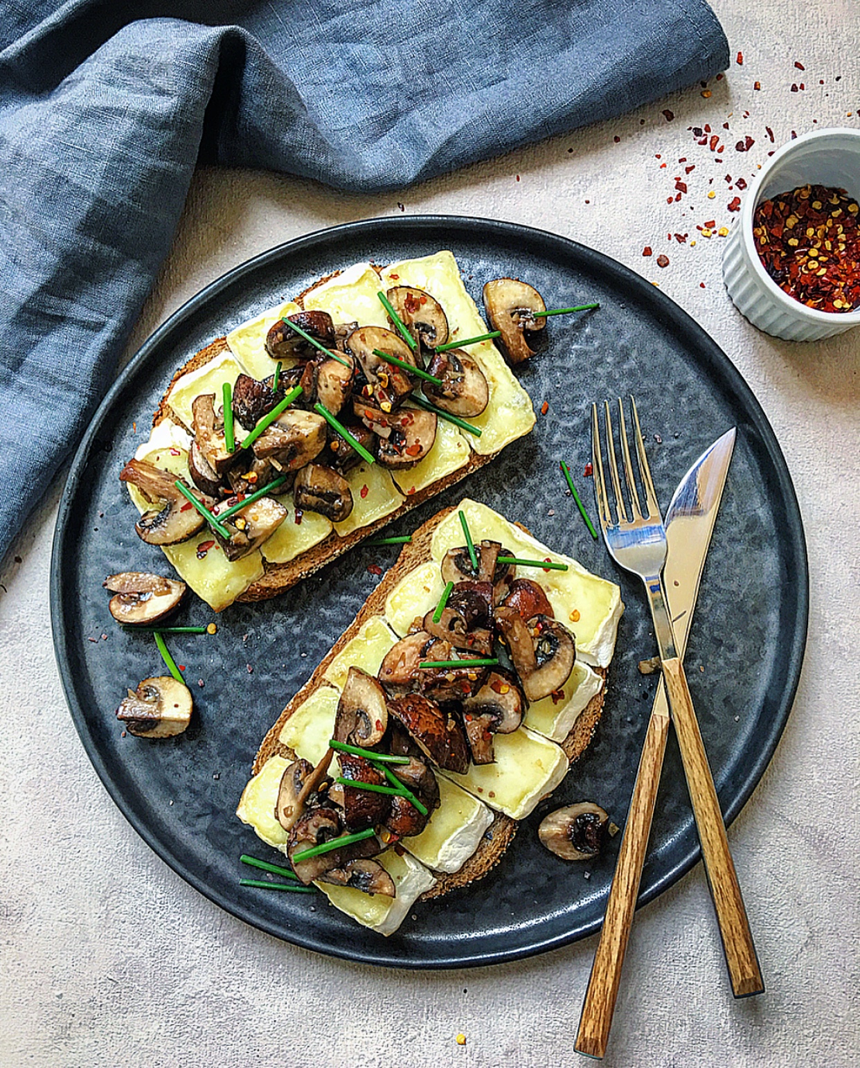 "The Queen of Cheeses" sure knows how to toast!