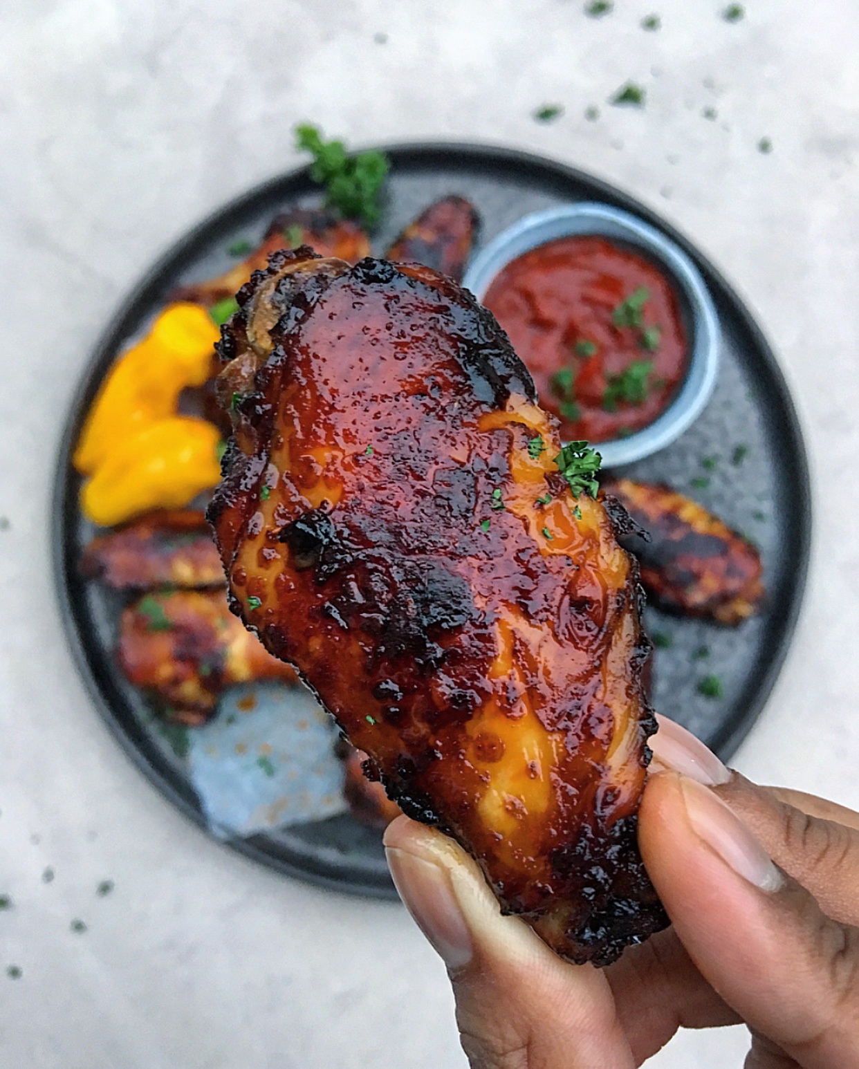 Big bucket sharing? Bring it on...These wings will sure hit the spot!