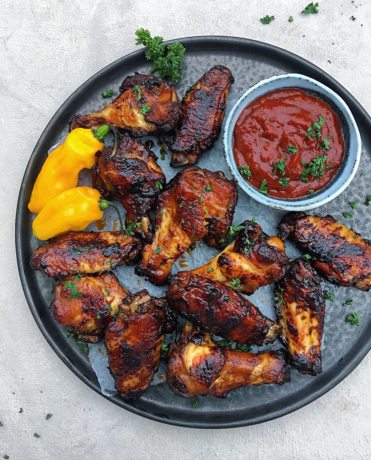 Are you ready for some tender, juicy, baked Surinamese chicken wings?