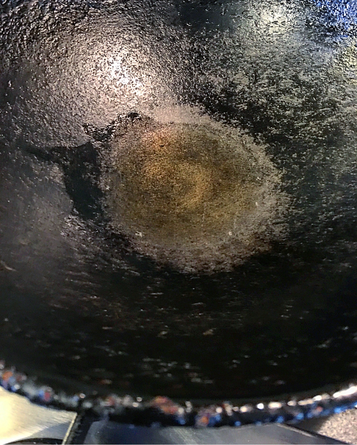Add oil to a Karahi or wok pan.