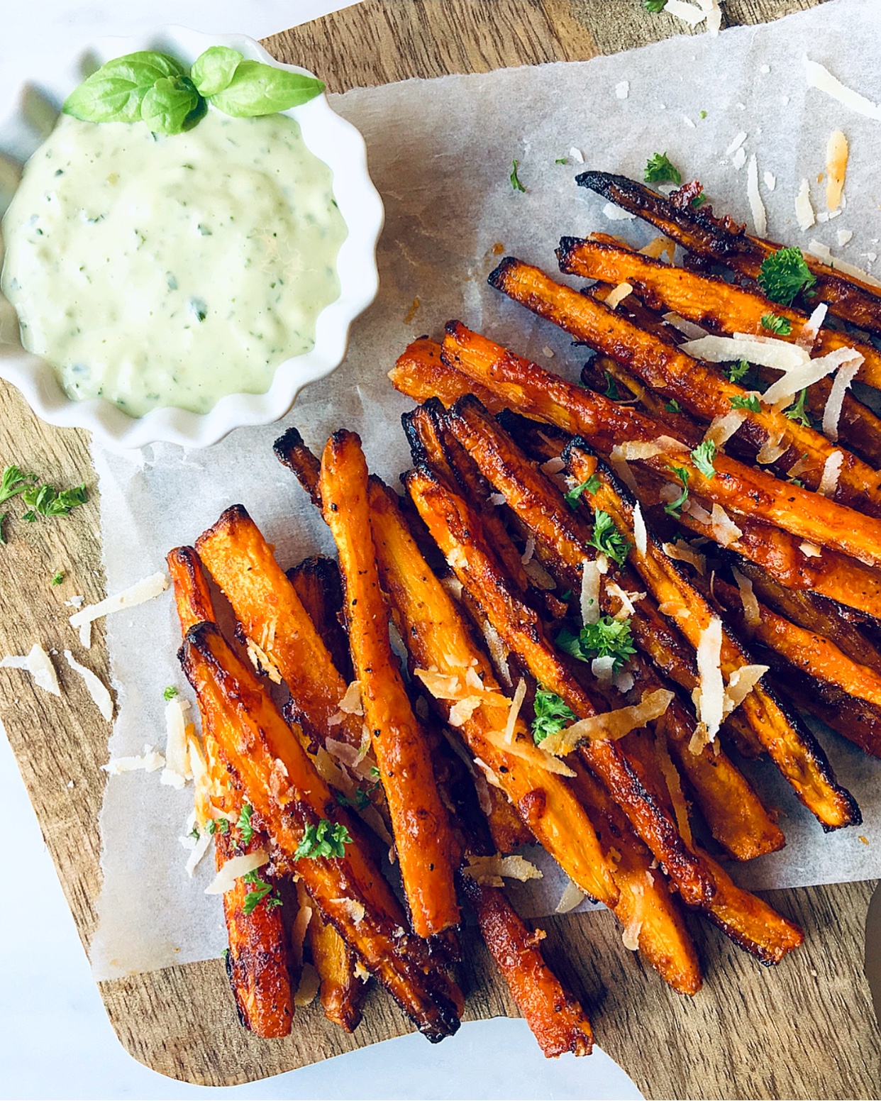 Crispy, delicious Carrot Fries - defo worth to try!
