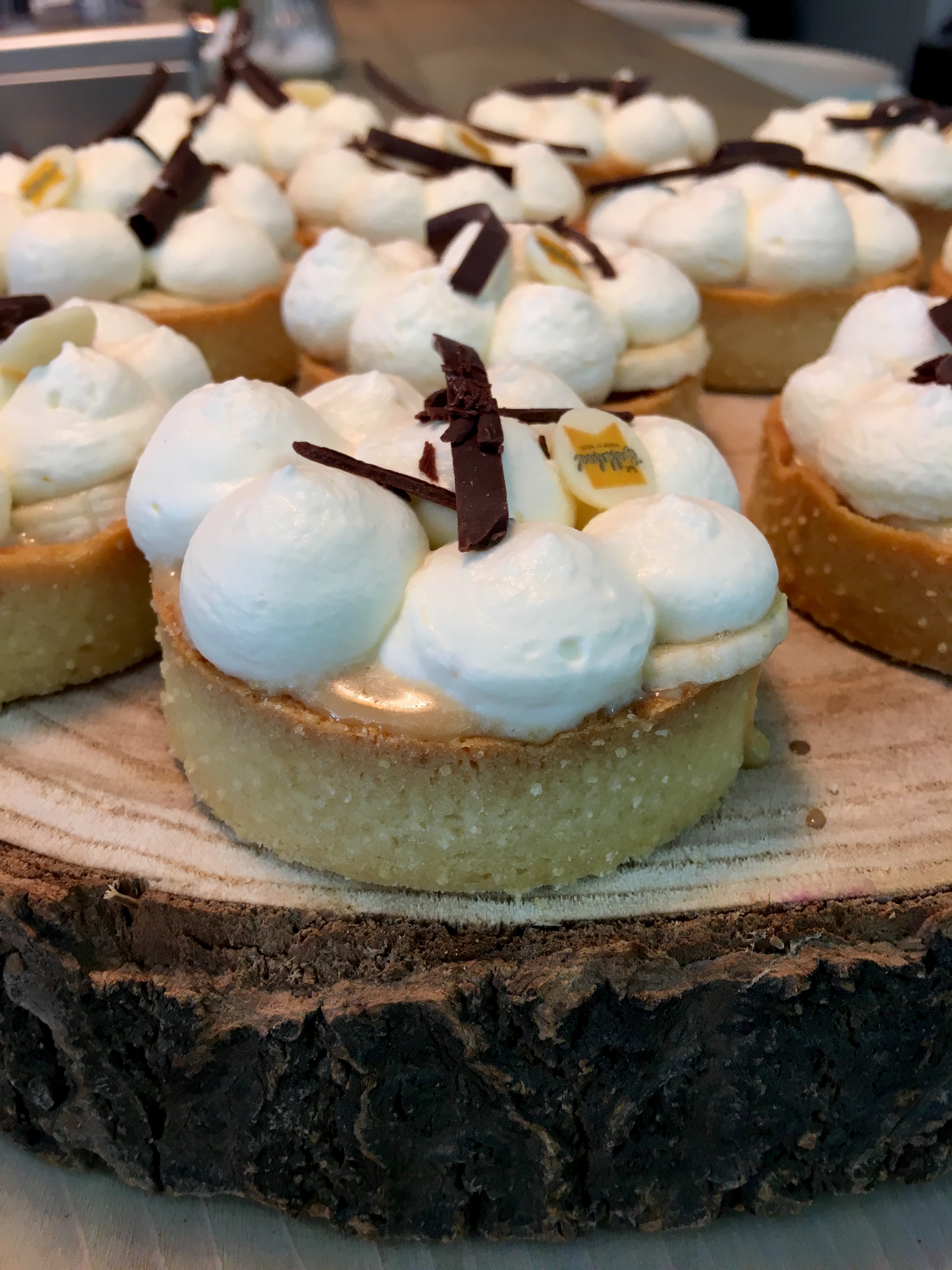 Banoffee tartelettes - sinfully good!