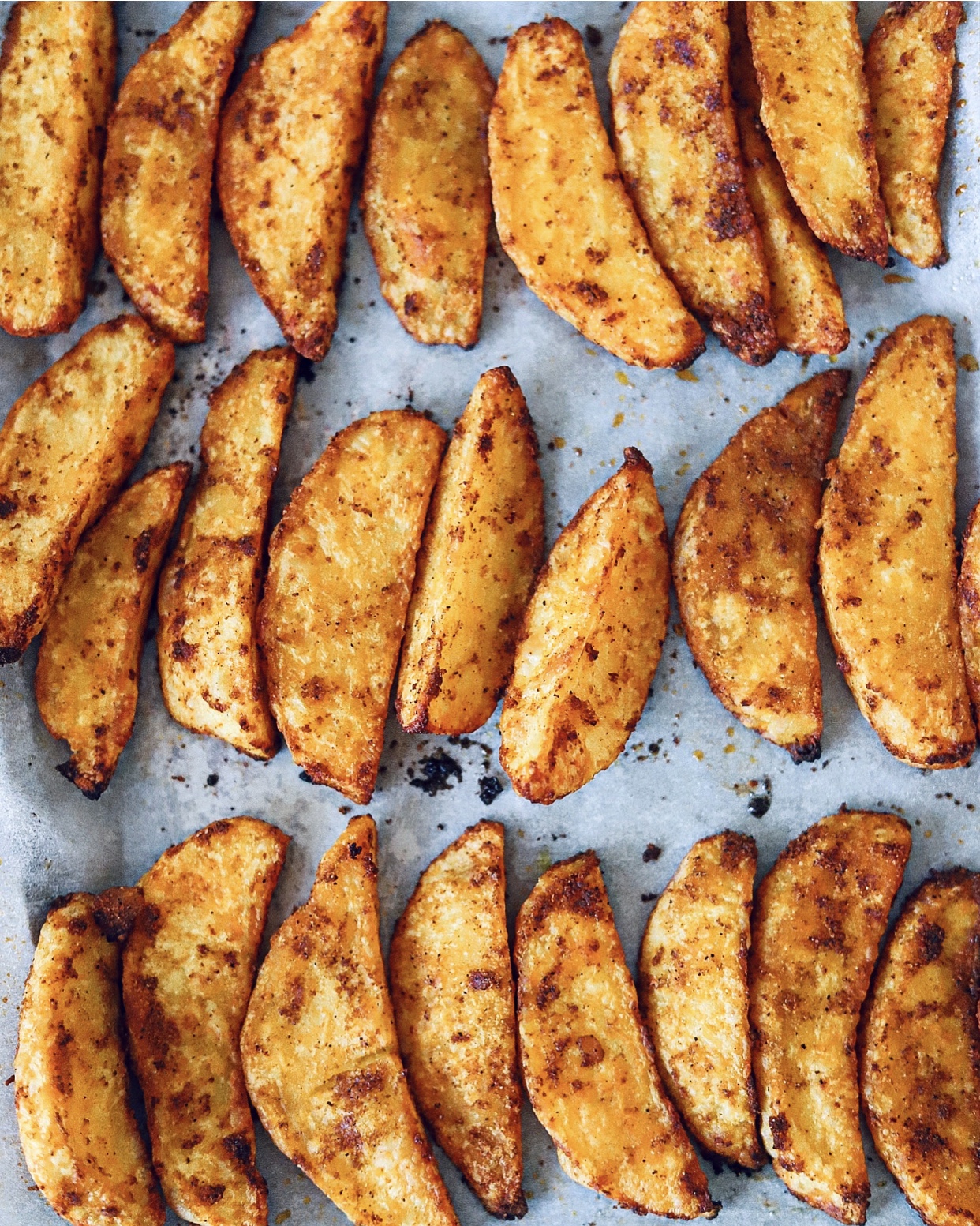Are you ready for these Spicy Oven Baked Potato Wedges?