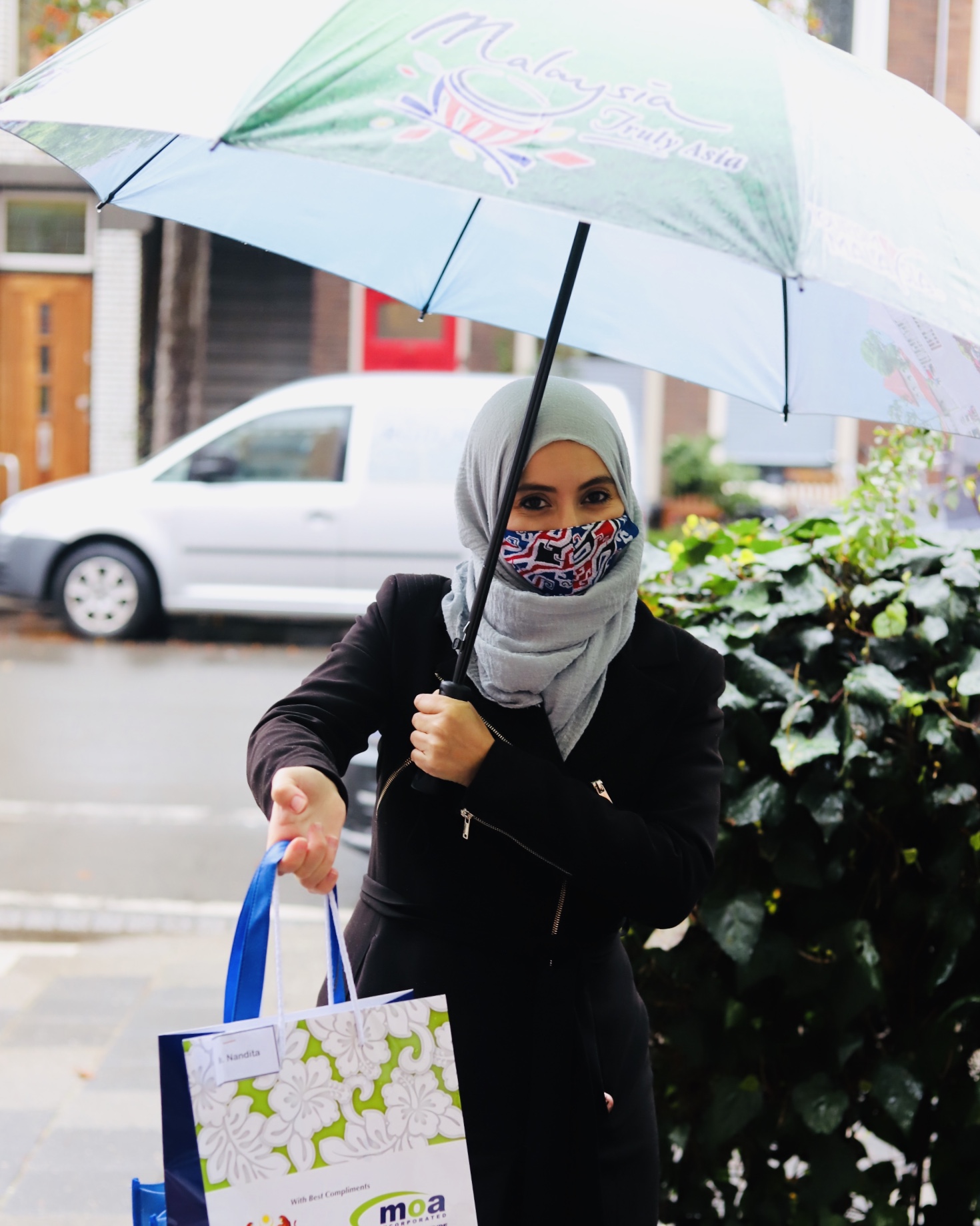 Getting my goodie-bags delivered – what a service! And thank you again Naziha from Tourism Malaysia