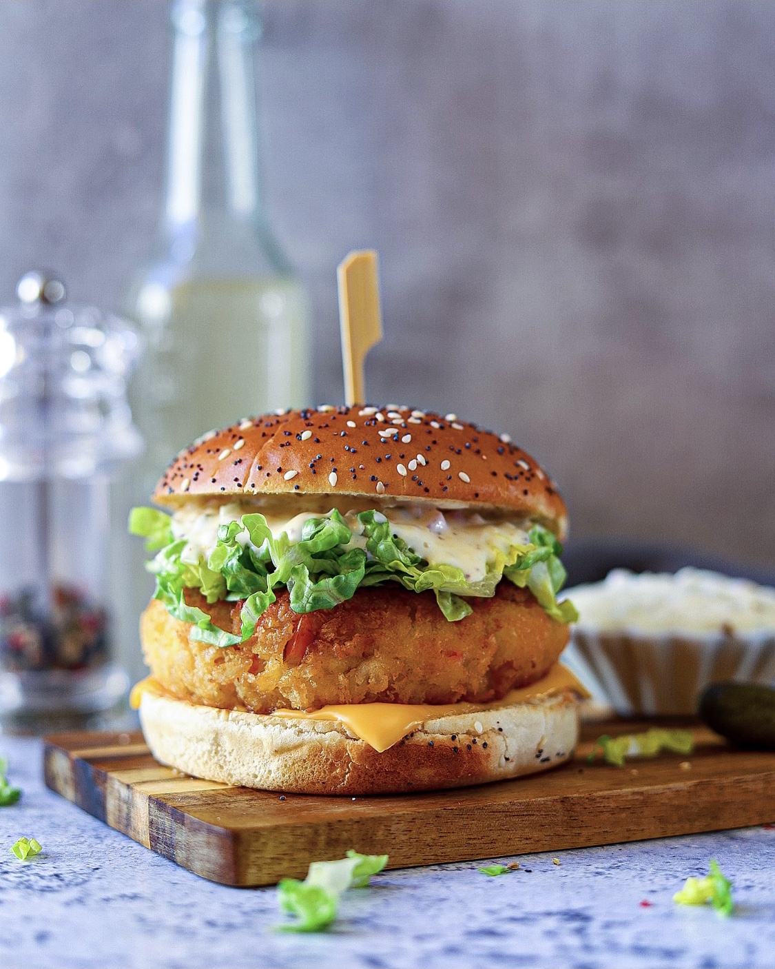 This Shrimp Burger is a gamechanger!