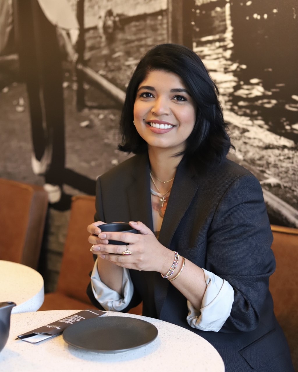 Totally in my element with a good cuppa tea!