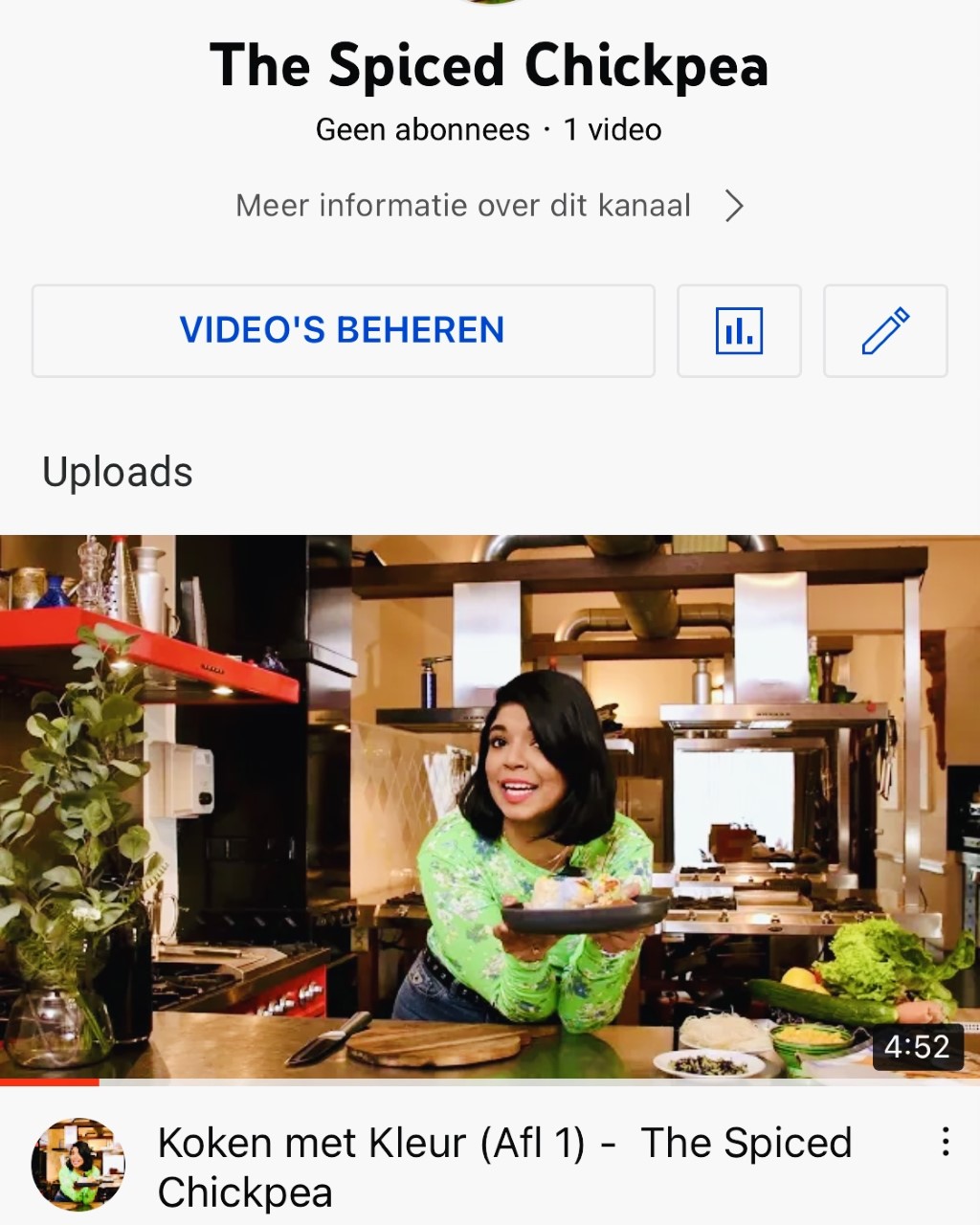 Follow, like and subscribe to my YouTube channel - The Spiced Chickpea!