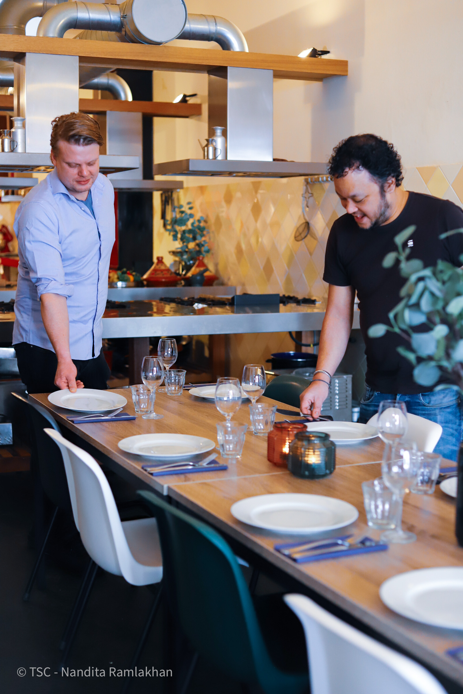 Your hosts for the evening!