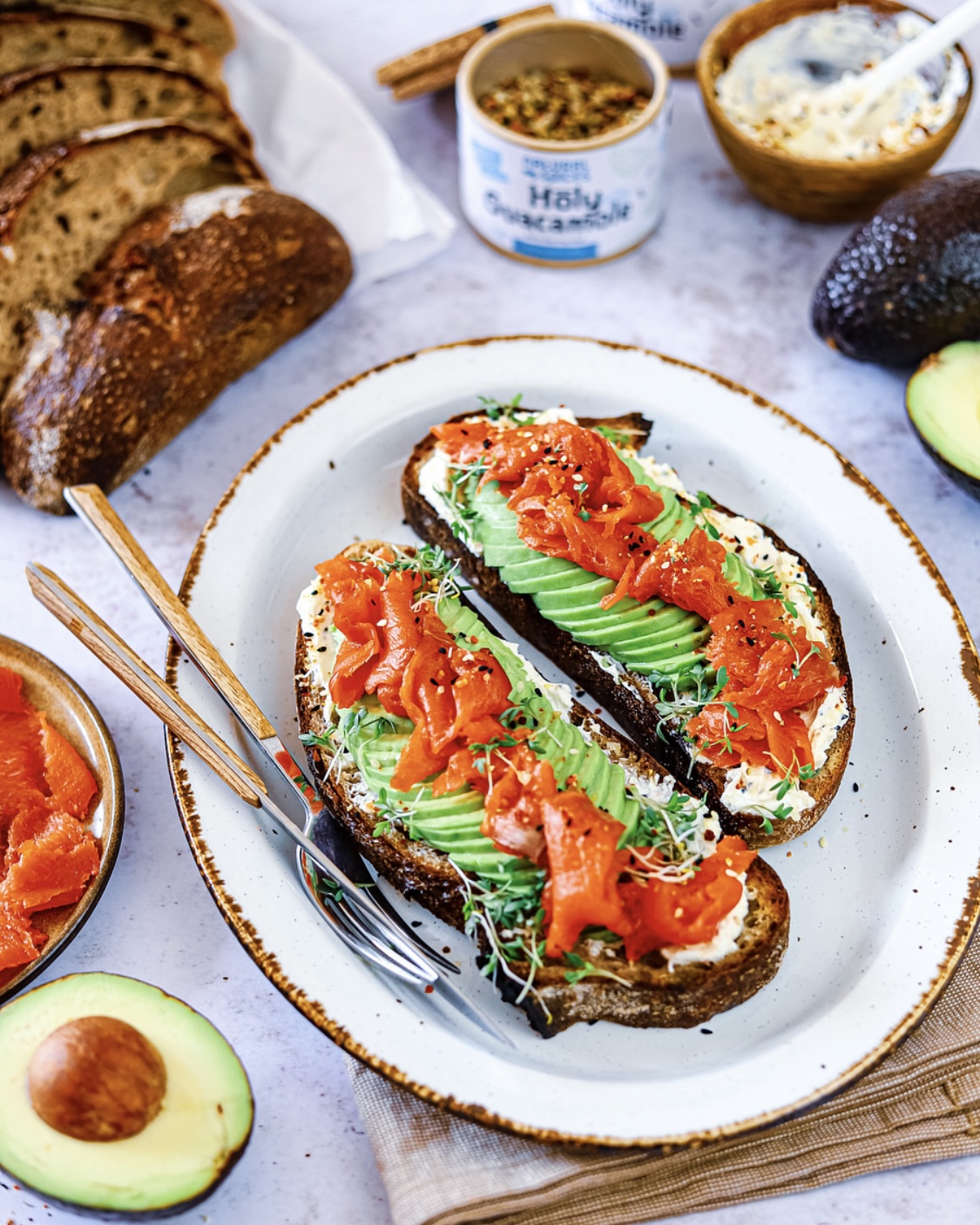 Give your toast that something extra with the Holy Guacamole spices from Natural Spices!