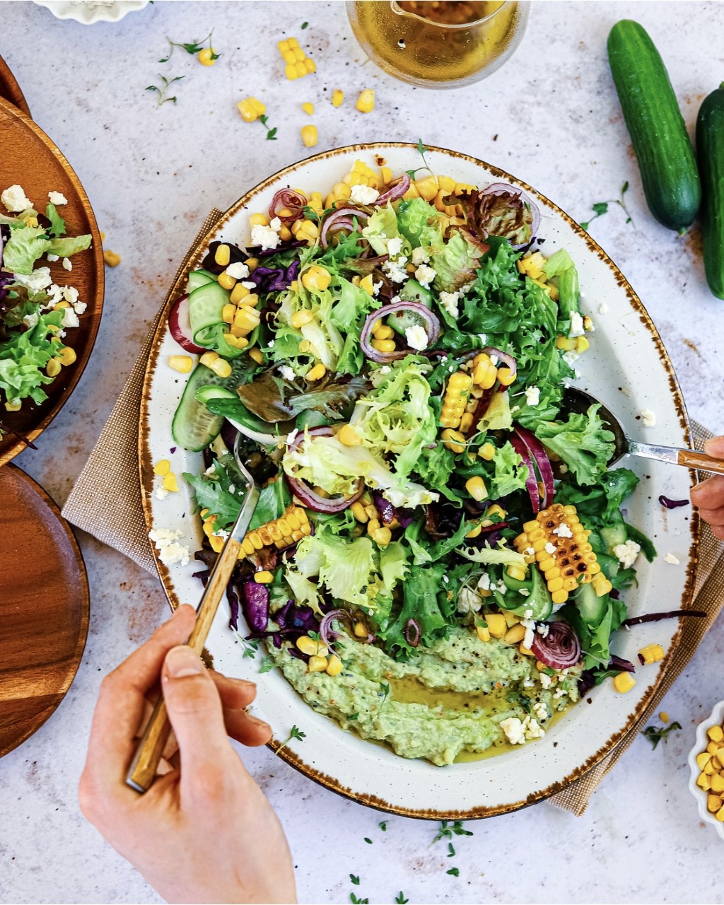 This salad screams Summer in all its glory!