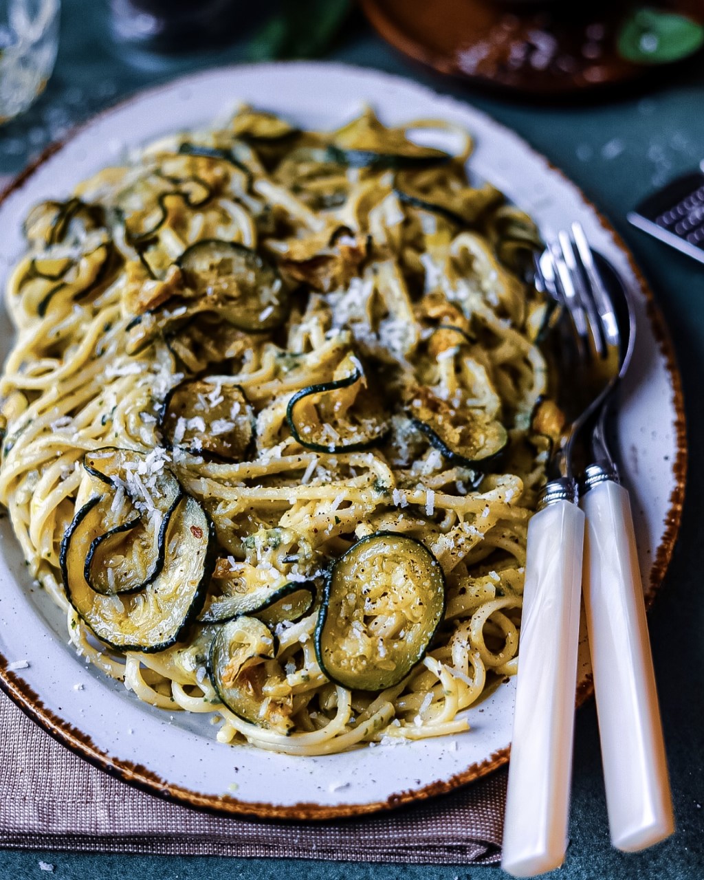 This Nerano inspired pasta is so good and so simple to make!