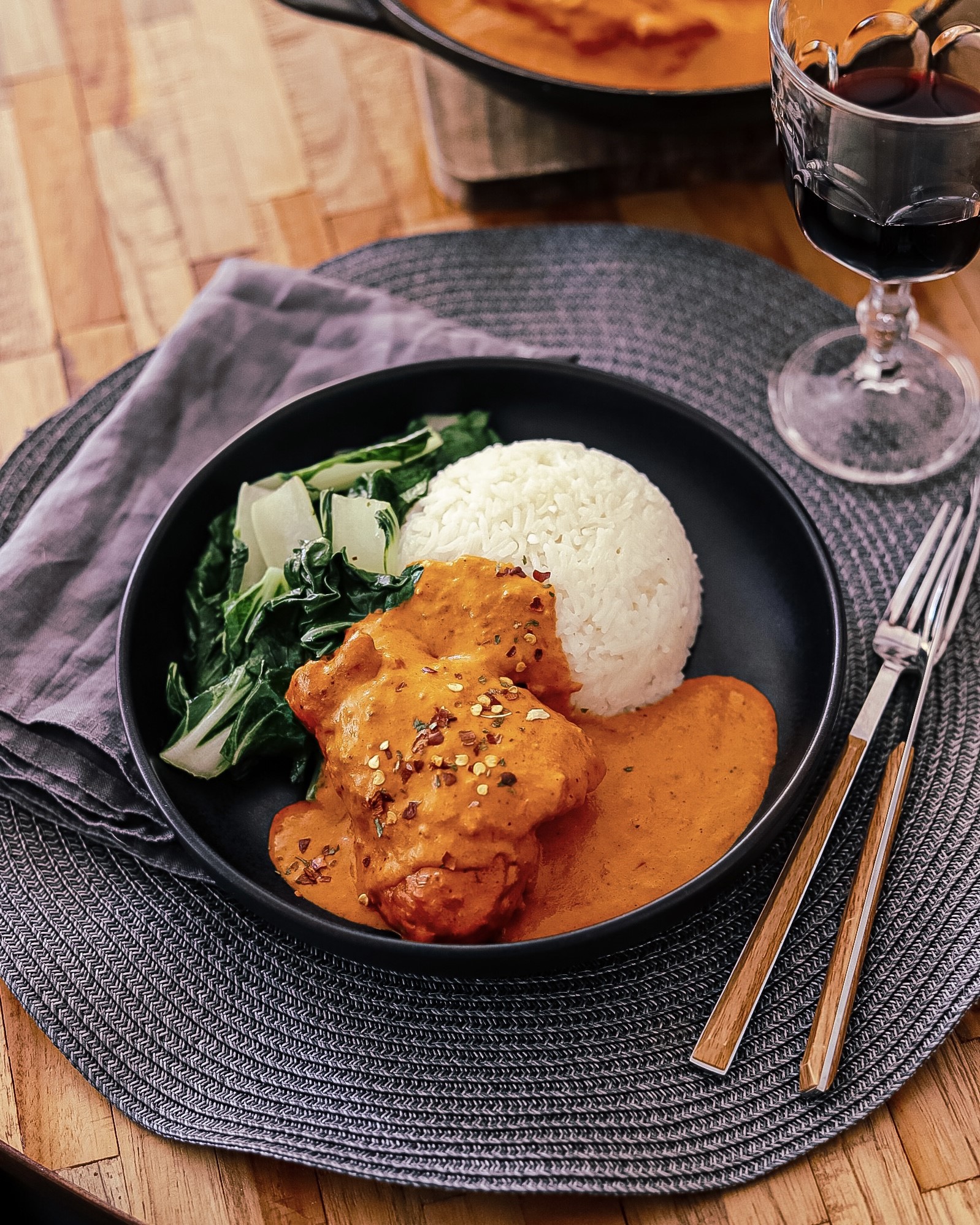 A delicious dinner for one!