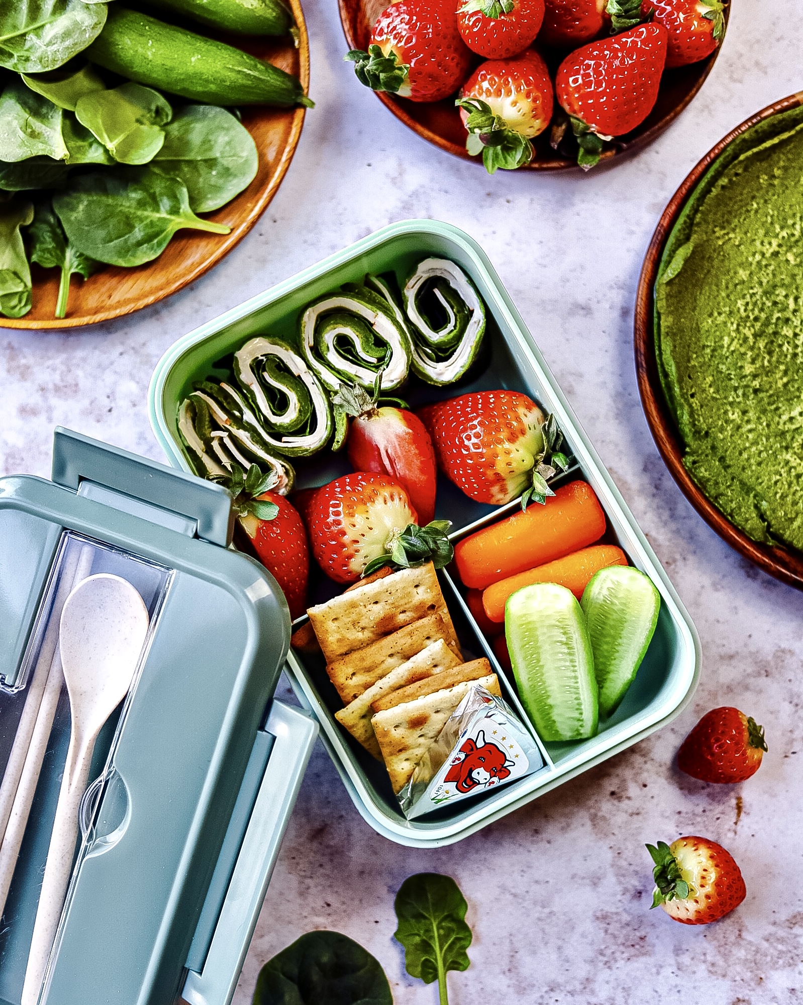 These Green Wraps are so easy to make, because it requires only 3 ingredients!